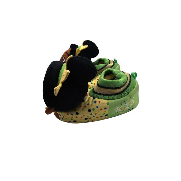 Disney Princess Tiana Toddler Sz 11-12 Plush Slippers Princess and the Frog - Picture 4 of 6
